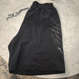 Black under armor shorts!